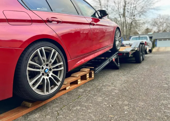 20ft Car Hauler Flatbed Trailer thumbnail 2