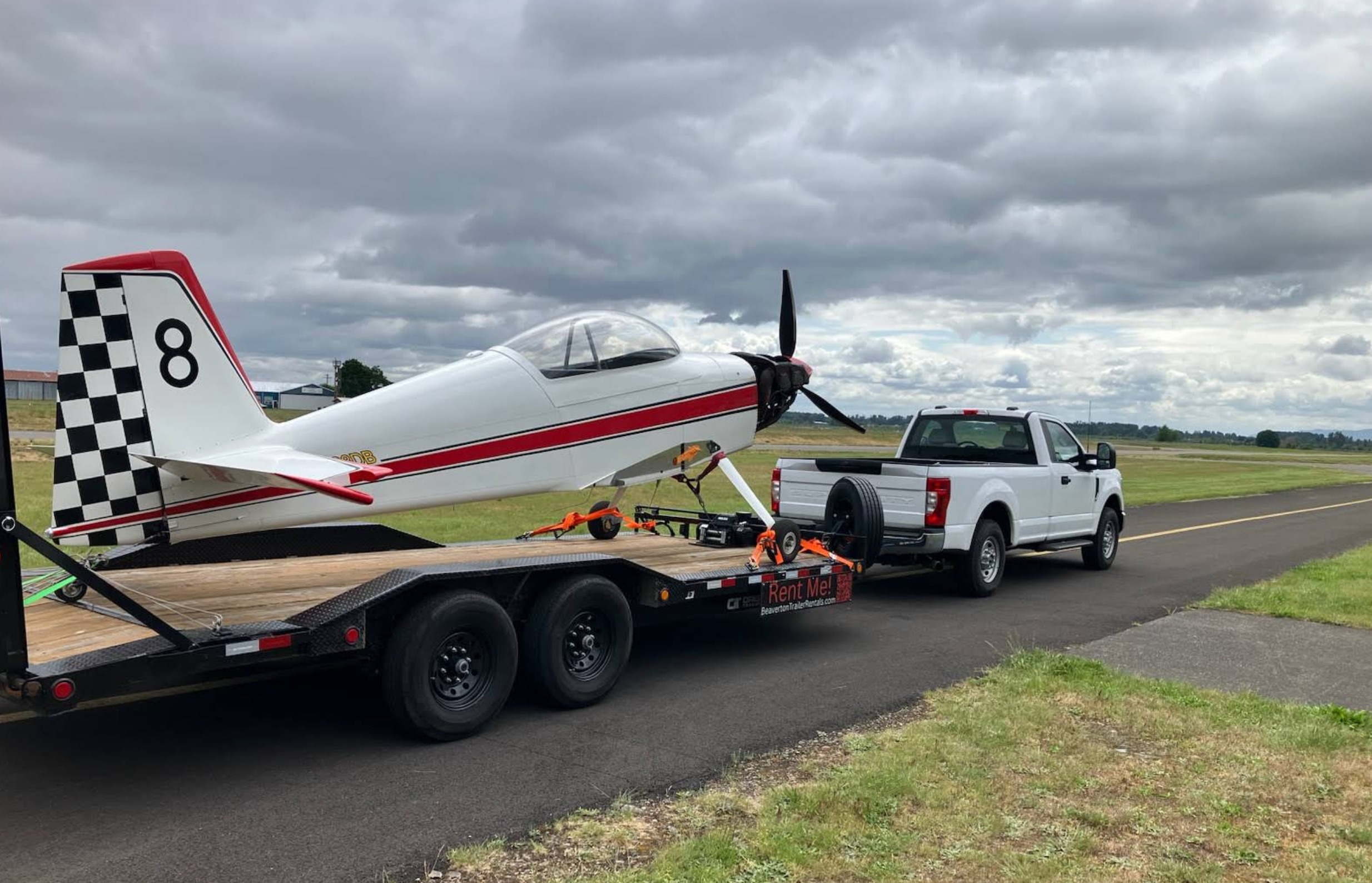 20ft Car Hauler Flatbed Trailer thumbnail 6