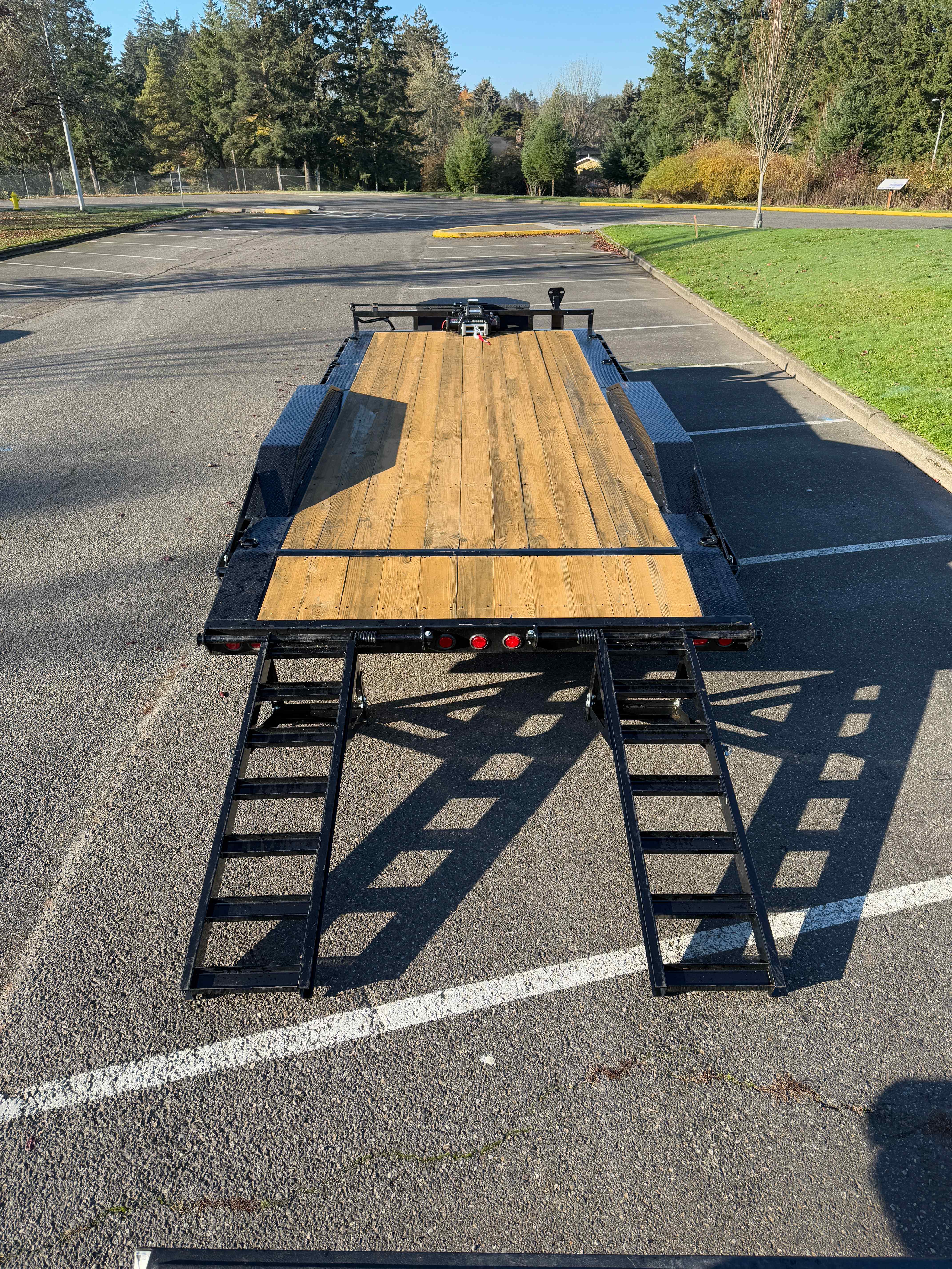 20ft Car Hauler Flatbed Trailer thumbnail 9