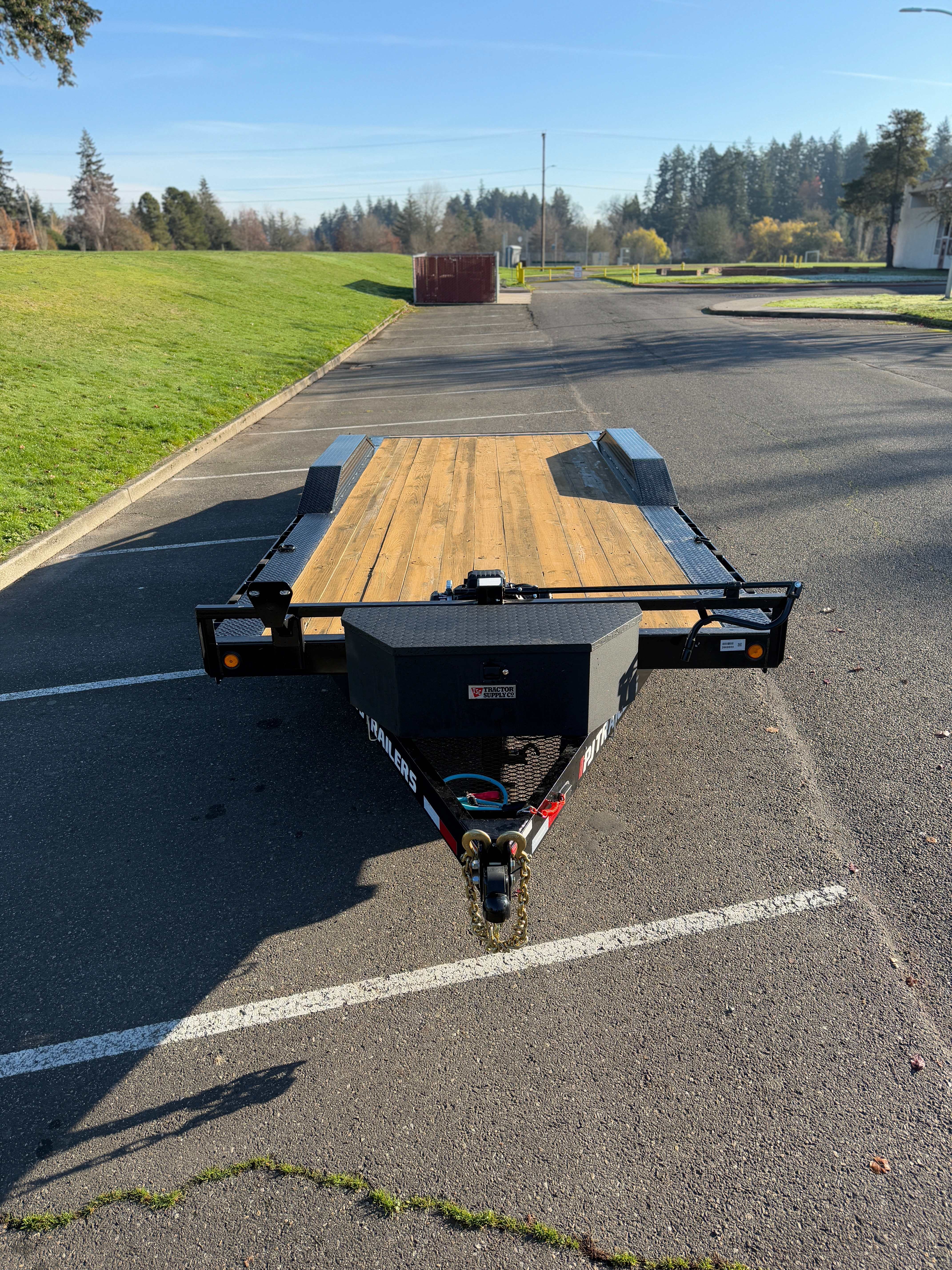 20ft Car Hauler Flatbed Trailer thumbnail 7